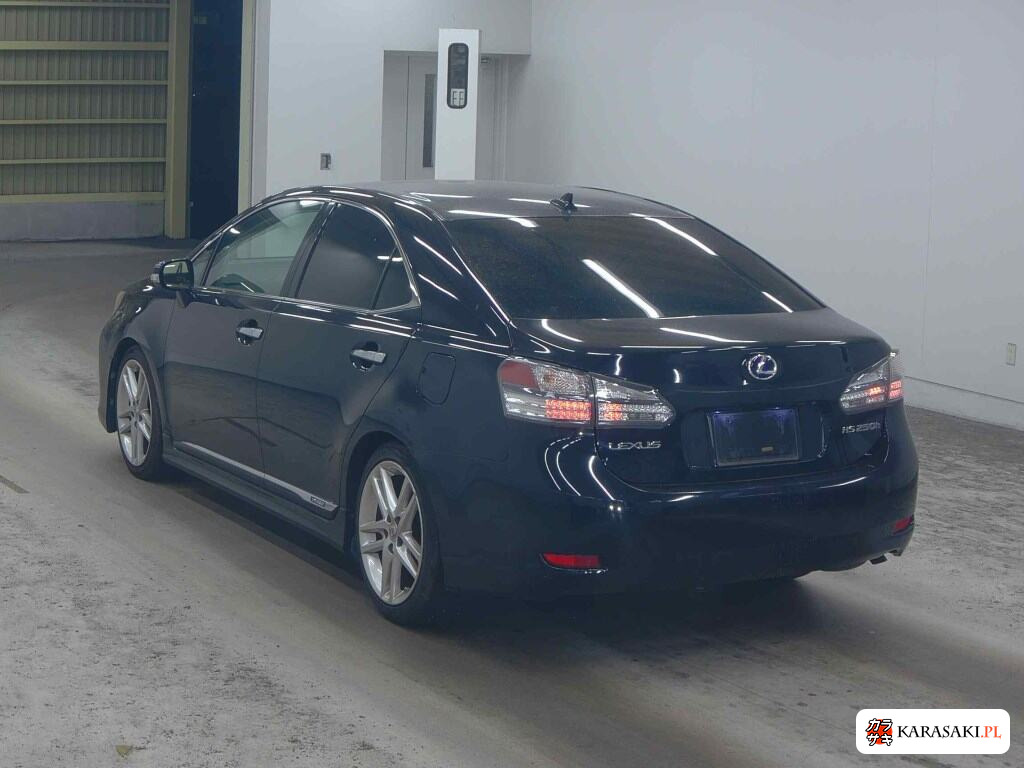Lexus HS 2009 z aukcji japońskiej