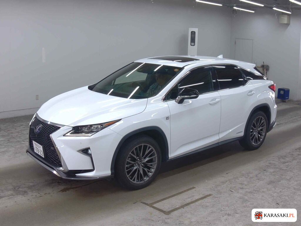 Lexus RX 2019 z aukcji japońskiej