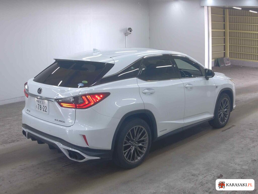 Lexus RX 2019 z aukcji japońskiej