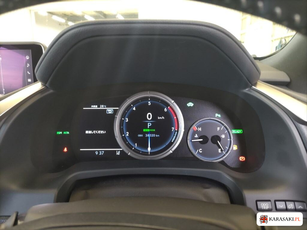 Lexus RX 2019 z aukcji japońskiej