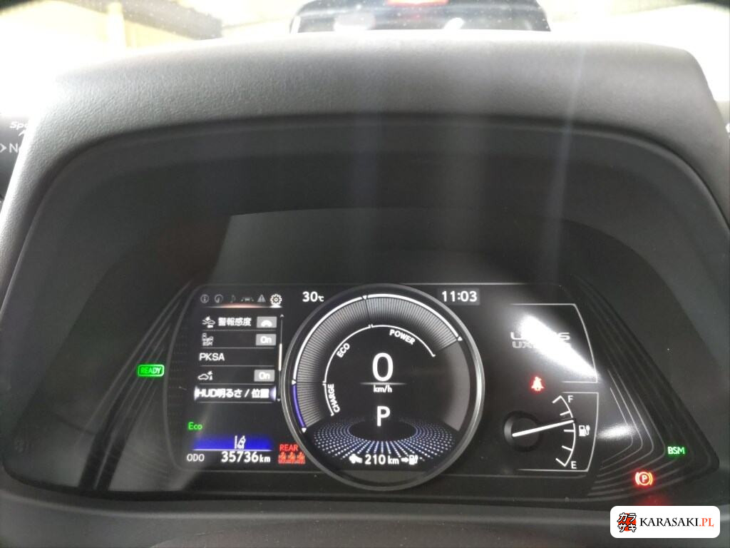 Lexus UX300E 2021 z aukcji japońskiej