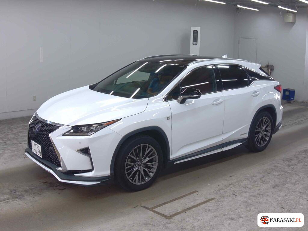Lexus RX 2018 z aukcji japońskiej