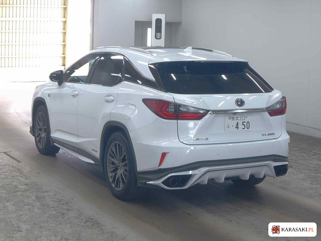 Lexus RX 2018 z aukcji japońskiej