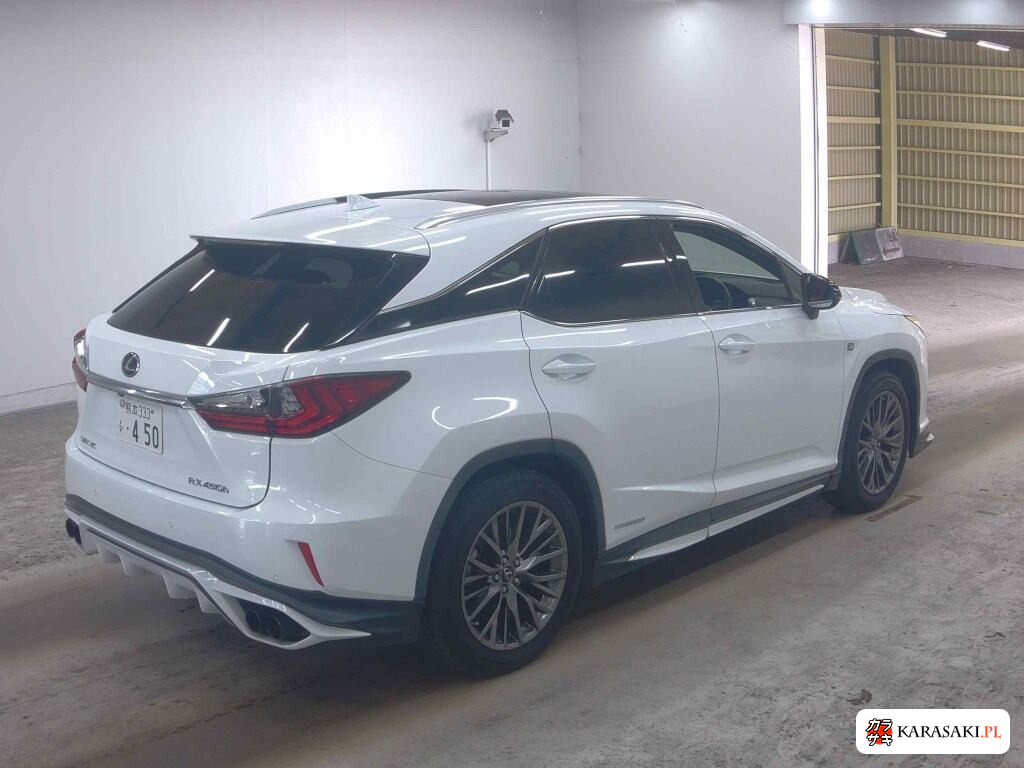 Lexus RX 2018 z aukcji japońskiej
