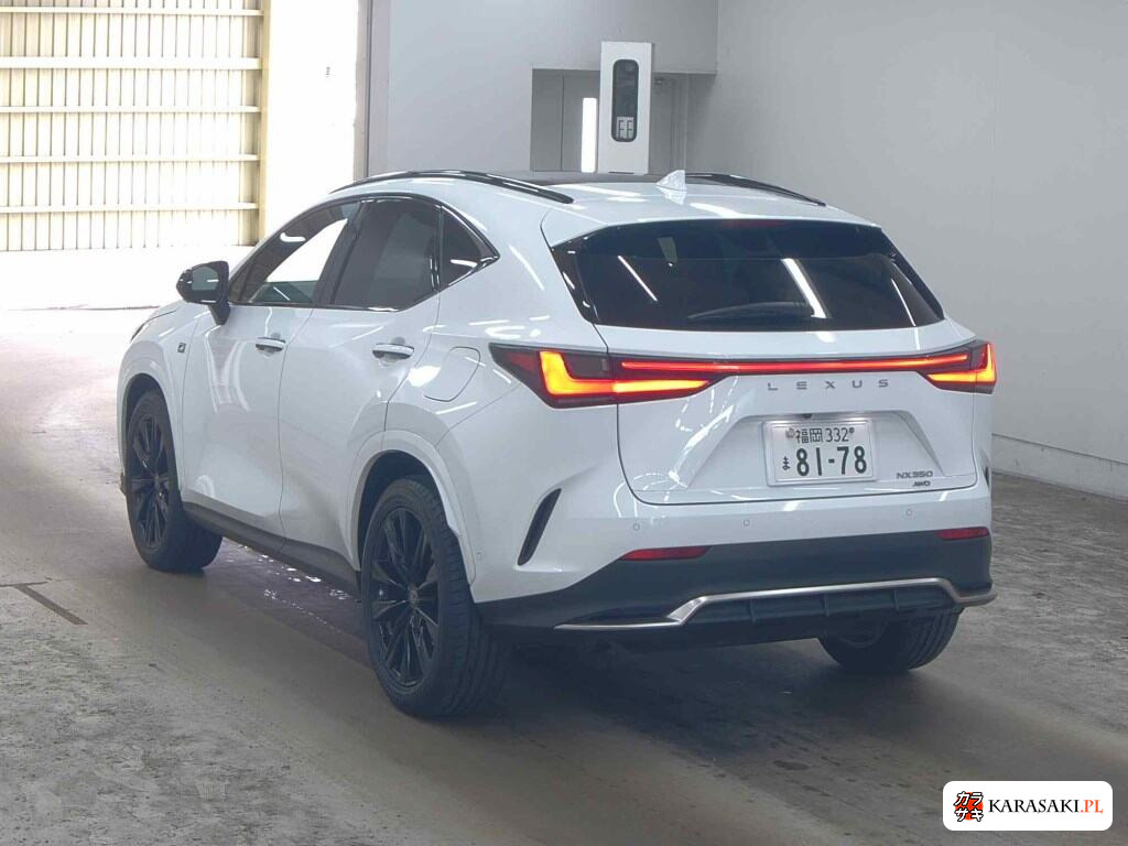 Lexus NX 2025 z aukcji japońskiej
