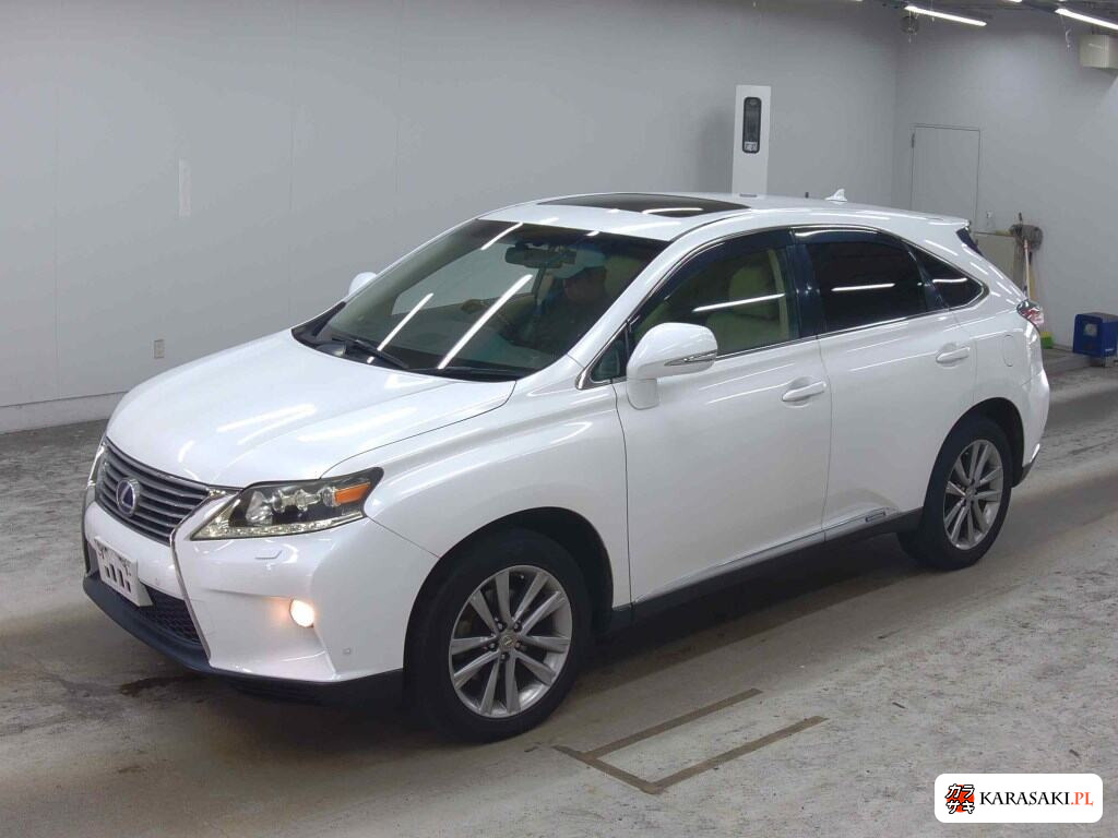 Lexus RX 2012 z aukcji japońskiej