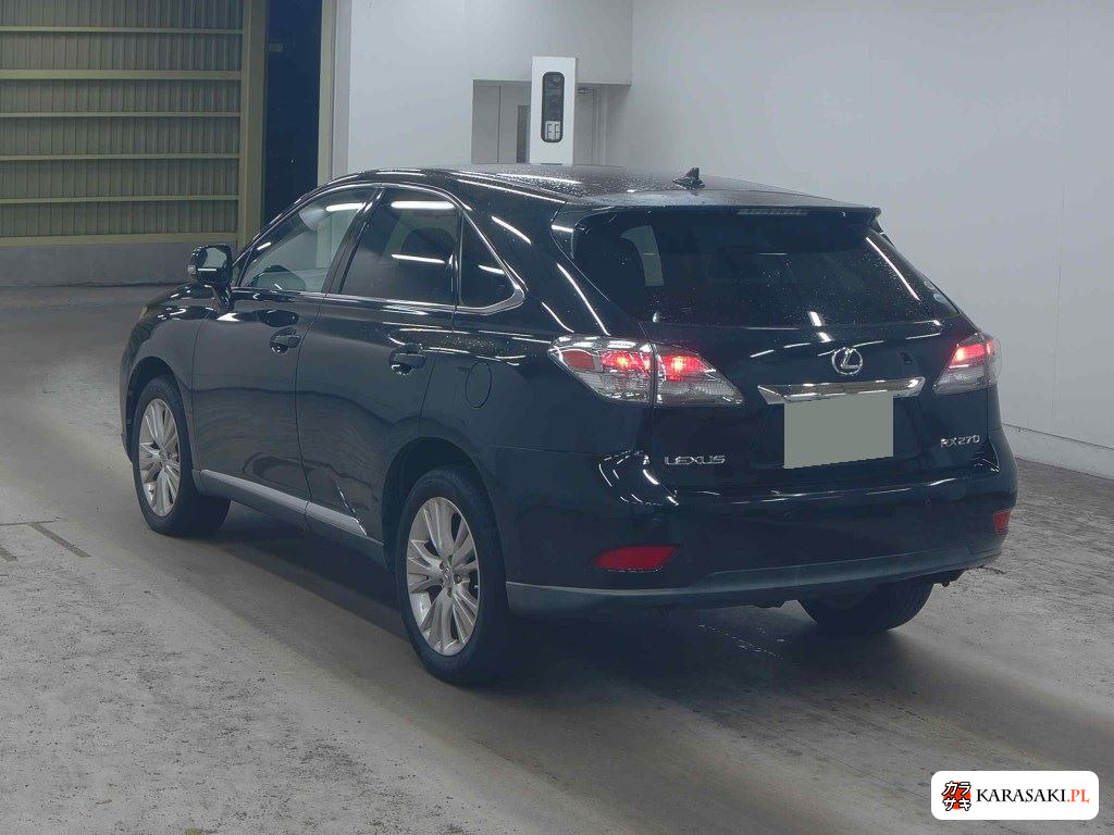 Lexus RX 2011 z aukcji japońskiej