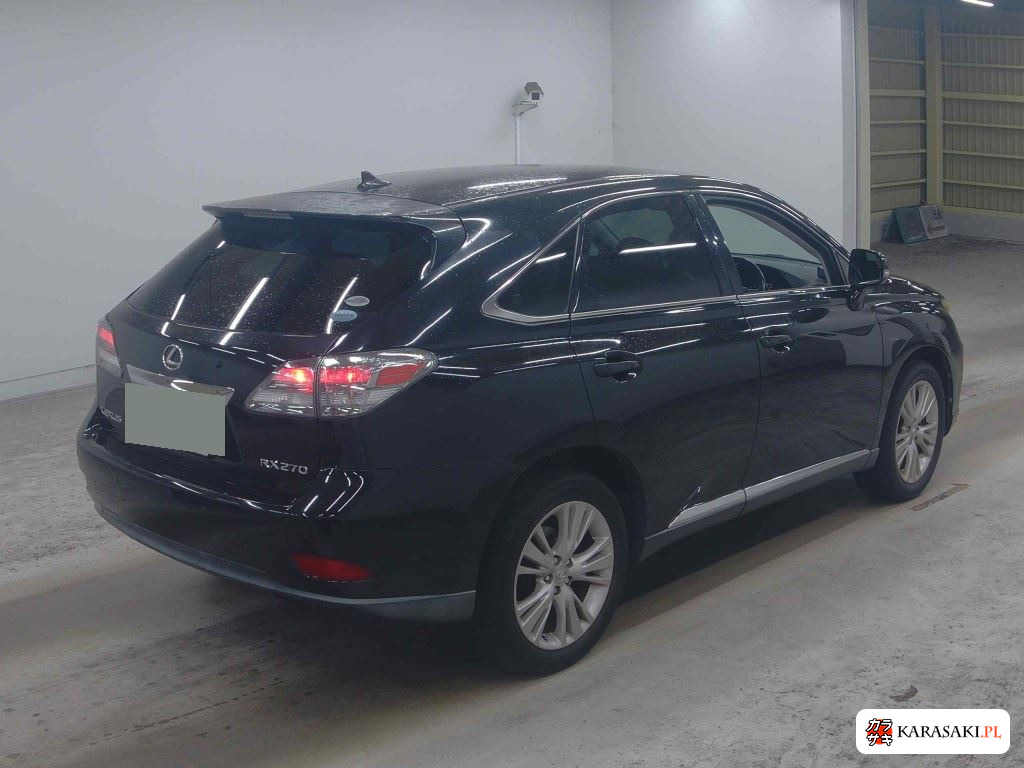 Lexus RX 2011 z aukcji japońskiej