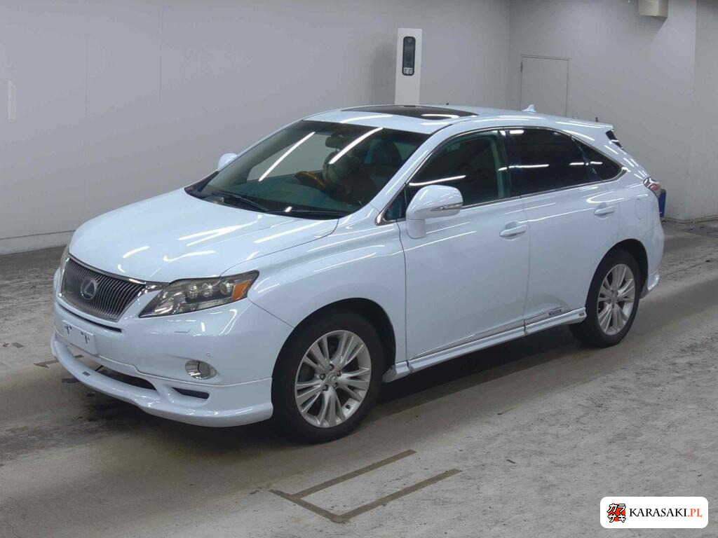 Lexus RX 2009 z aukcji japońskiej