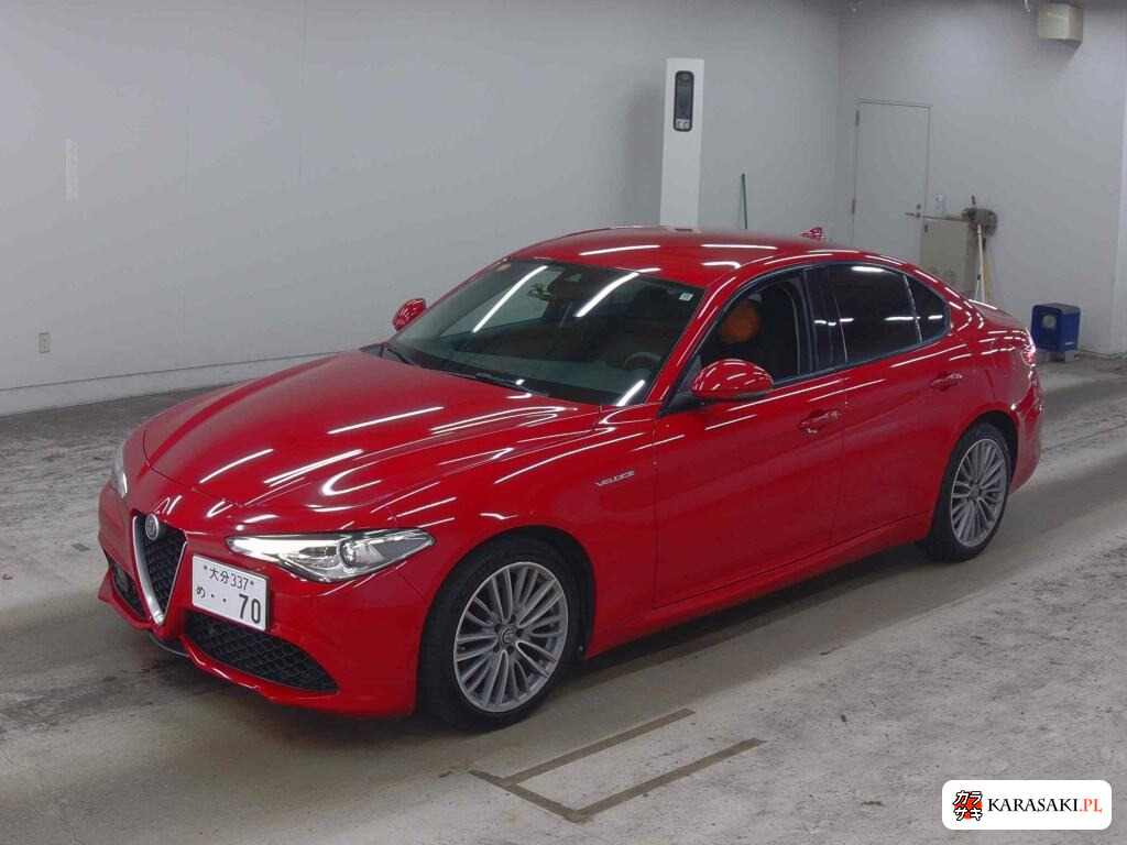 Alfa Romeo Giulia 2018 z aukcji japońskiej