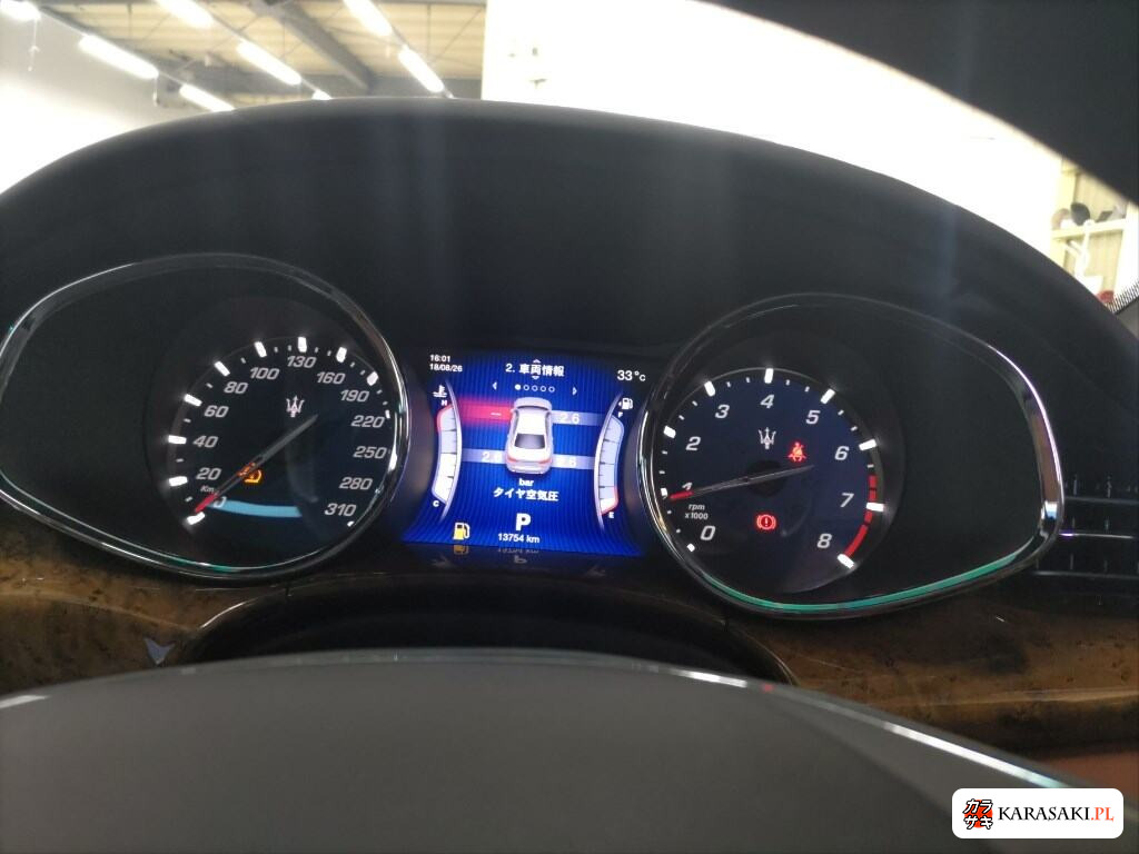 Maserati Quattroporte 2014 z aukcji japońskiej