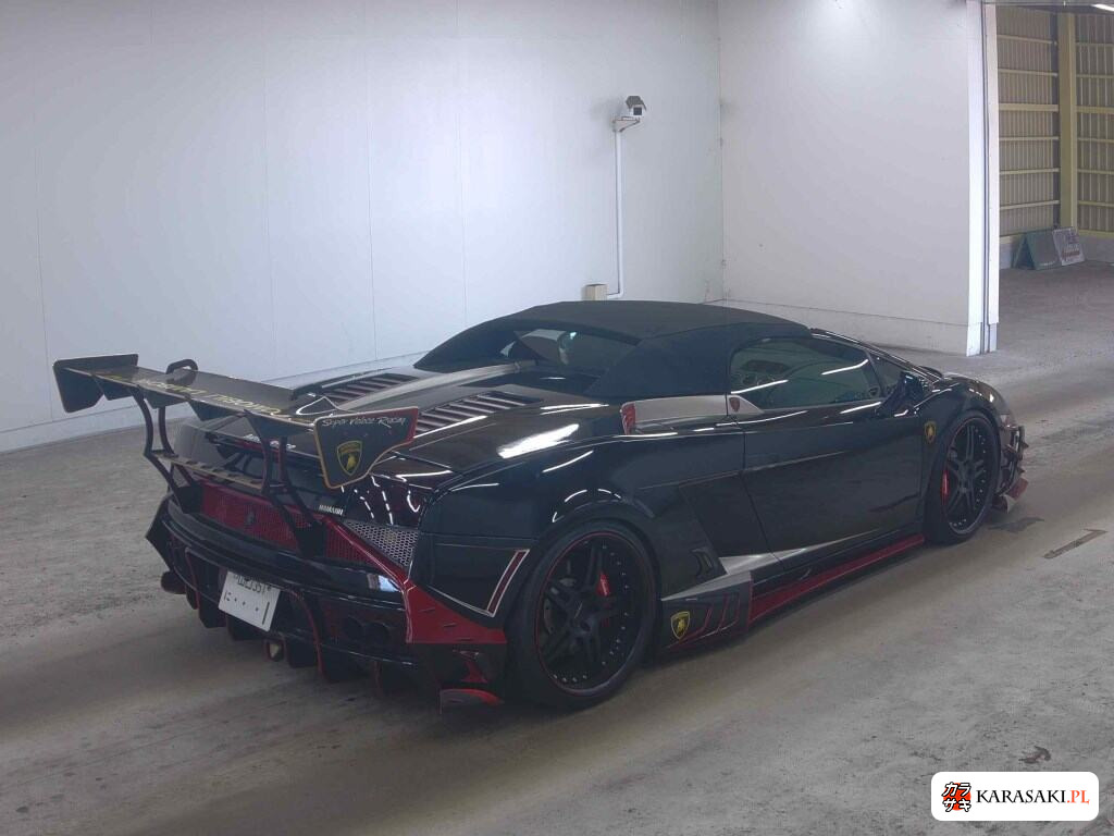 Lamborghini Gallardo Spyder 2008 z aukcji japońskiej