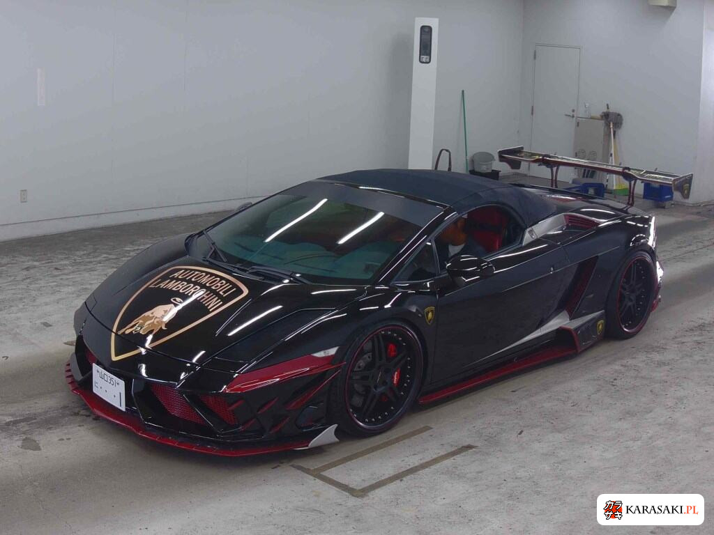 Lamborghini Gallardo Spyder 2008 z aukcji japońskiej