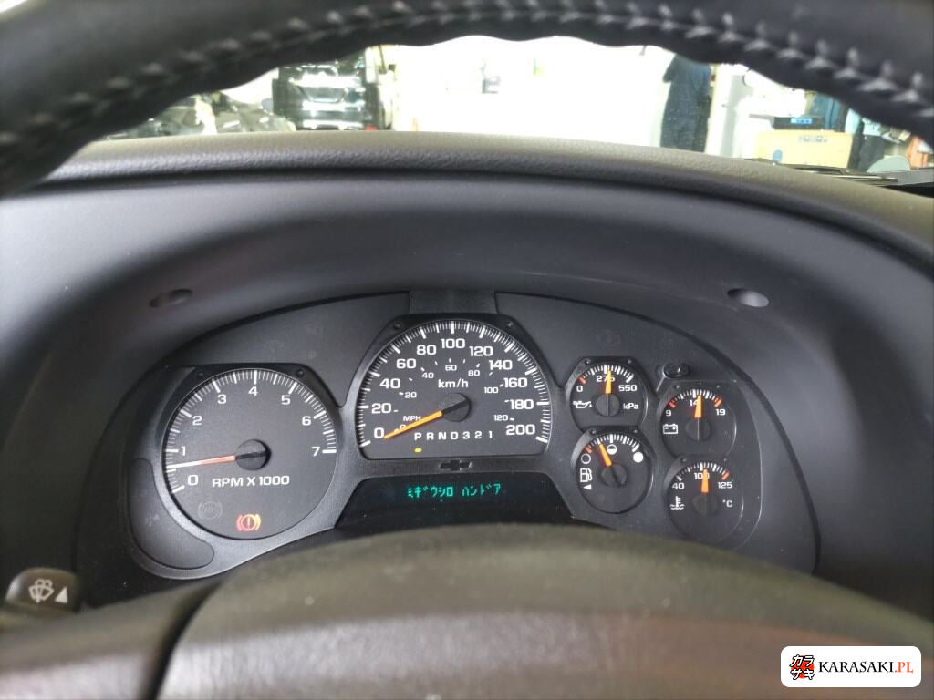 Chevrolet Trailblazer 2008 z aukcji japońskiej