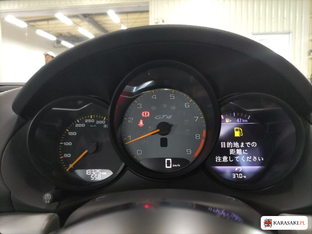 Porsche Cayman 2015 z aukcji japońskiej