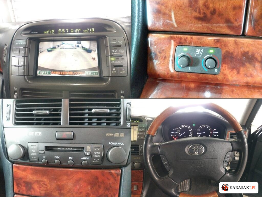 Toyota Celsior 2005 z aukcji japońskiej