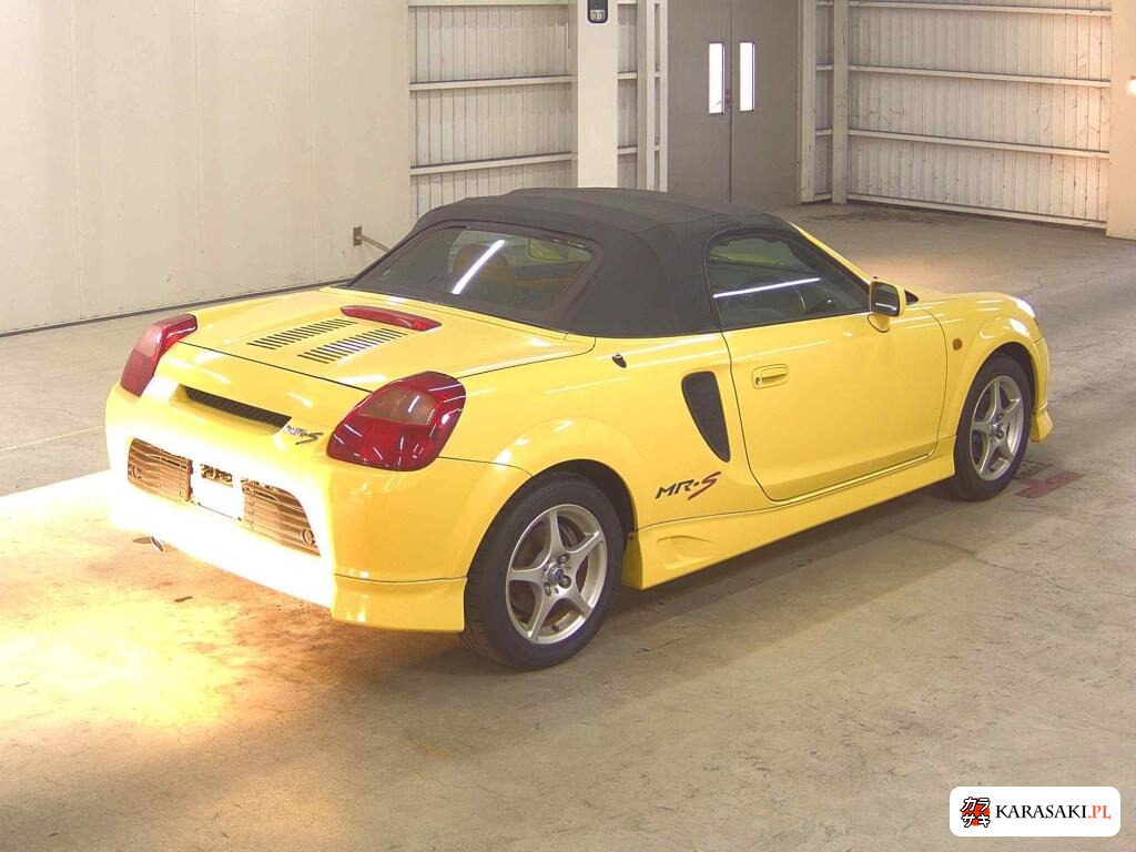 Toyota MR-S 1999 z aukcji japońskiej