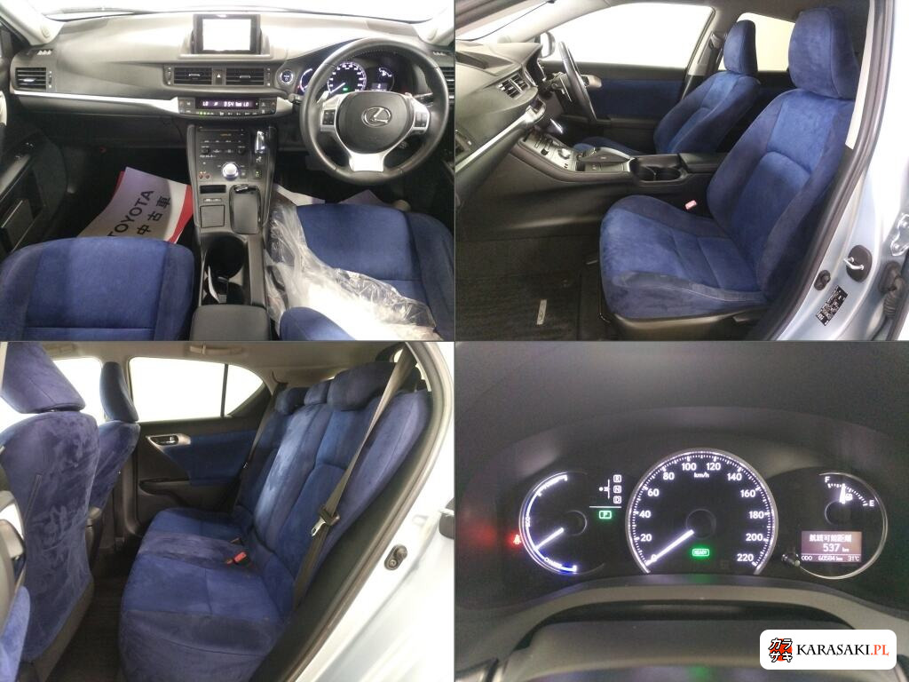 Lexus CT 2011 z aukcji japońskiej