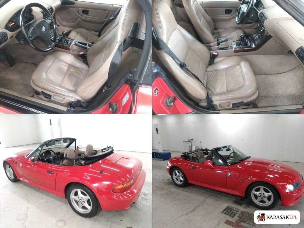 BMW Z3 Roadster 1996 z aukcji japońskiej