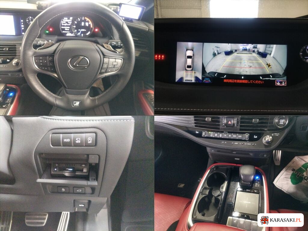 Lexus LS 2018 z aukcji japońskiej