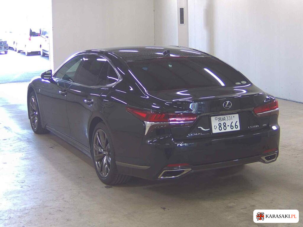 Lexus LS 2018 z aukcji japońskiej