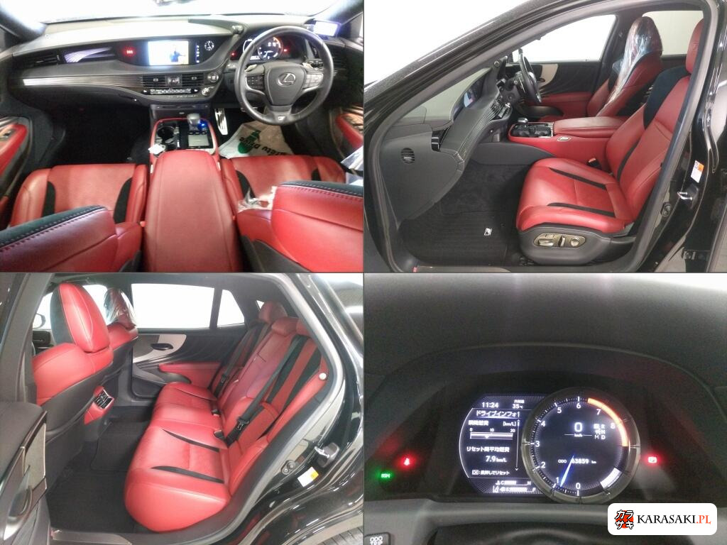 Lexus LS 2018 z aukcji japońskiej