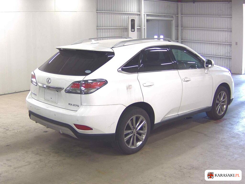 Lexus RX 2012 z aukcji japońskiej