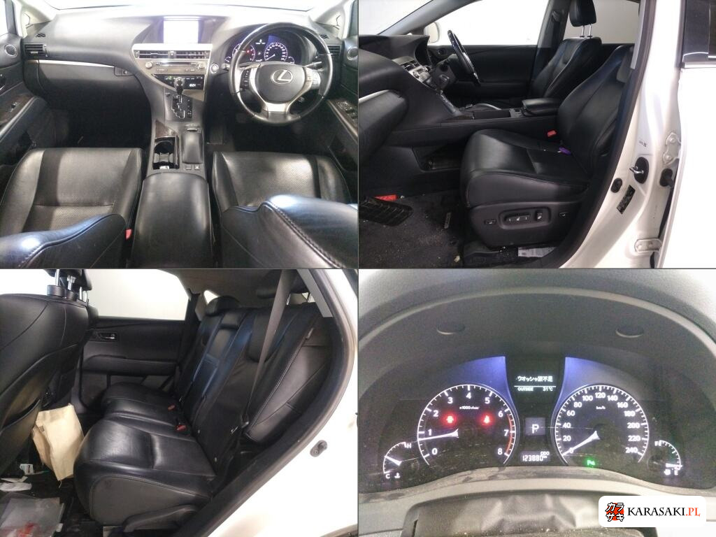 Lexus RX 2012 z aukcji japońskiej
