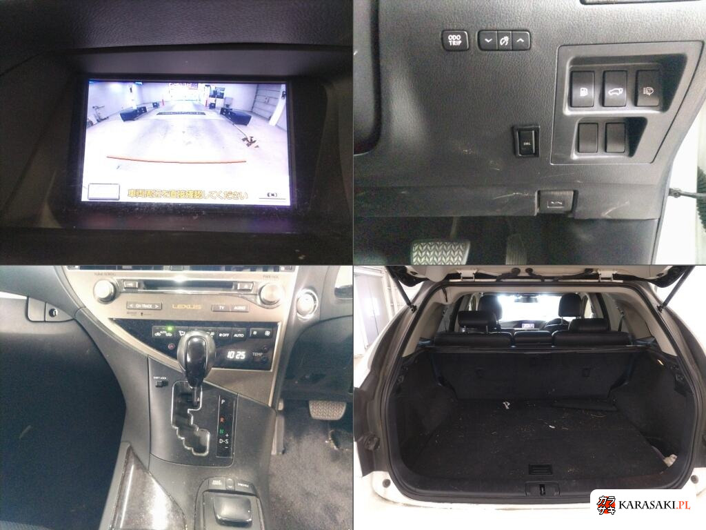 Lexus RX 2012 z aukcji japońskiej