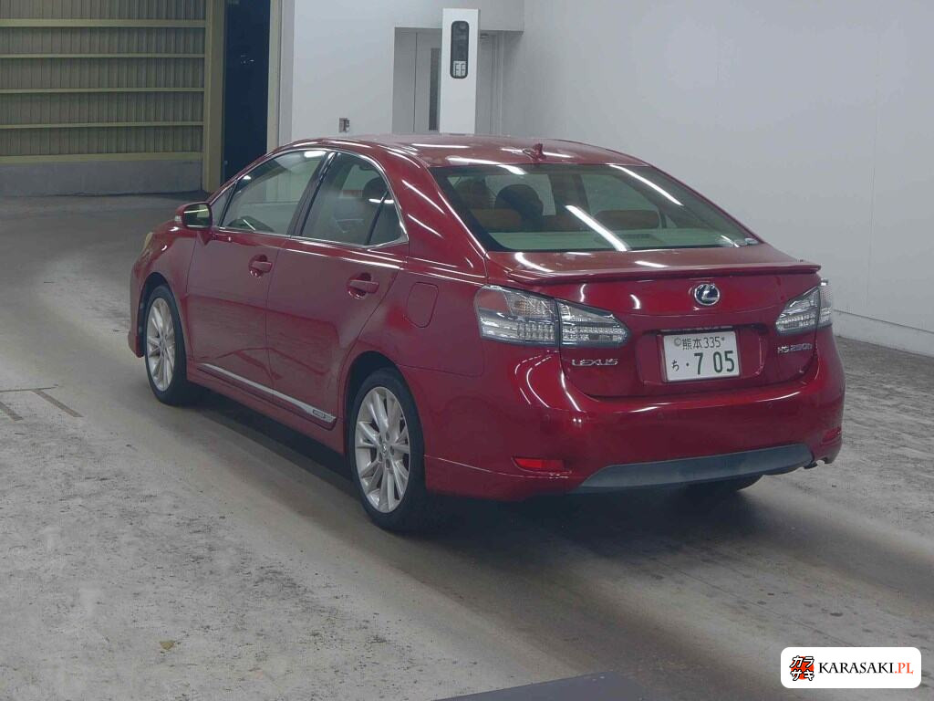 Lexus HS 2013 z aukcji japońskiej