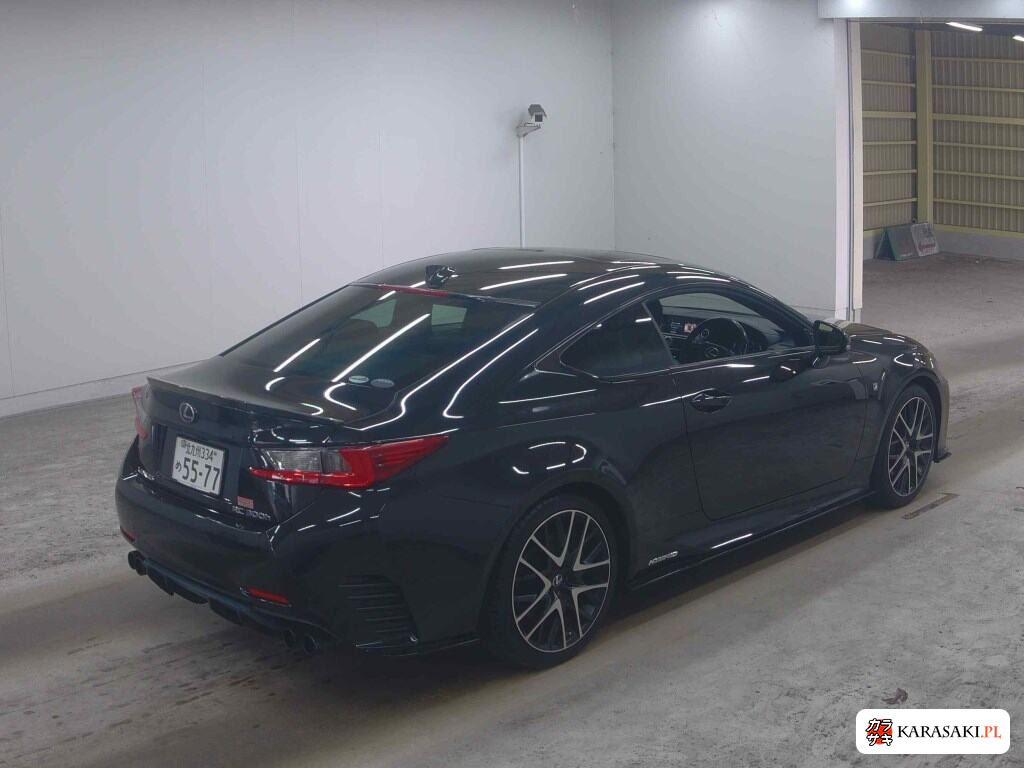 Lexus RC 2018 z aukcji japońskiej