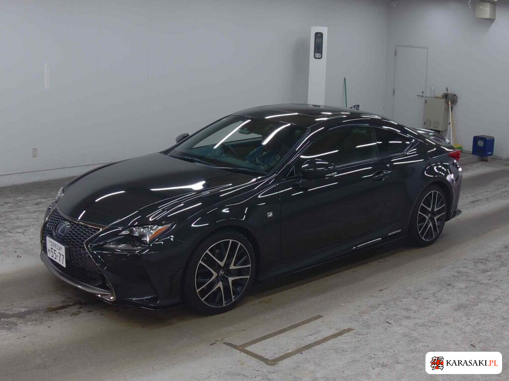 Lexus RC 2018 z aukcji japońskiej
