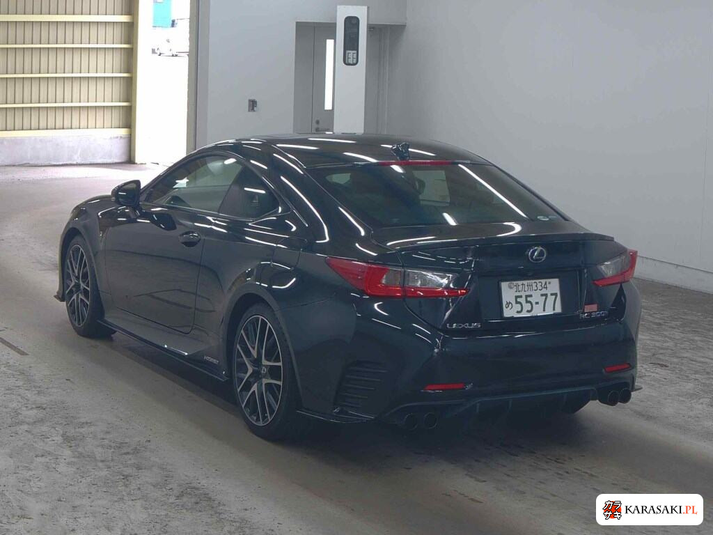 Lexus RC 2018 z aukcji japońskiej