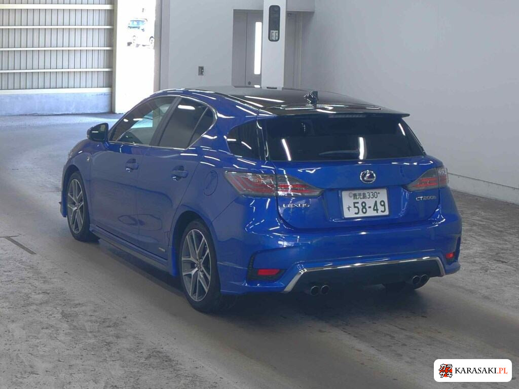 Lexus CT 2015 z aukcji japońskiej