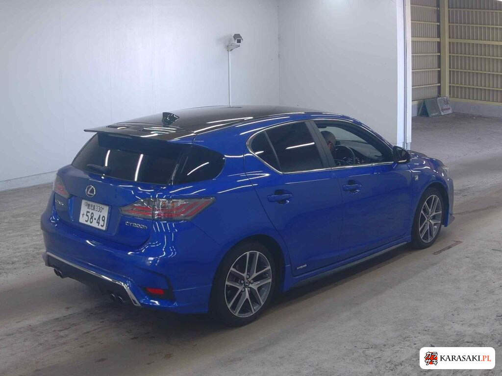 Lexus CT 2015 z aukcji japońskiej