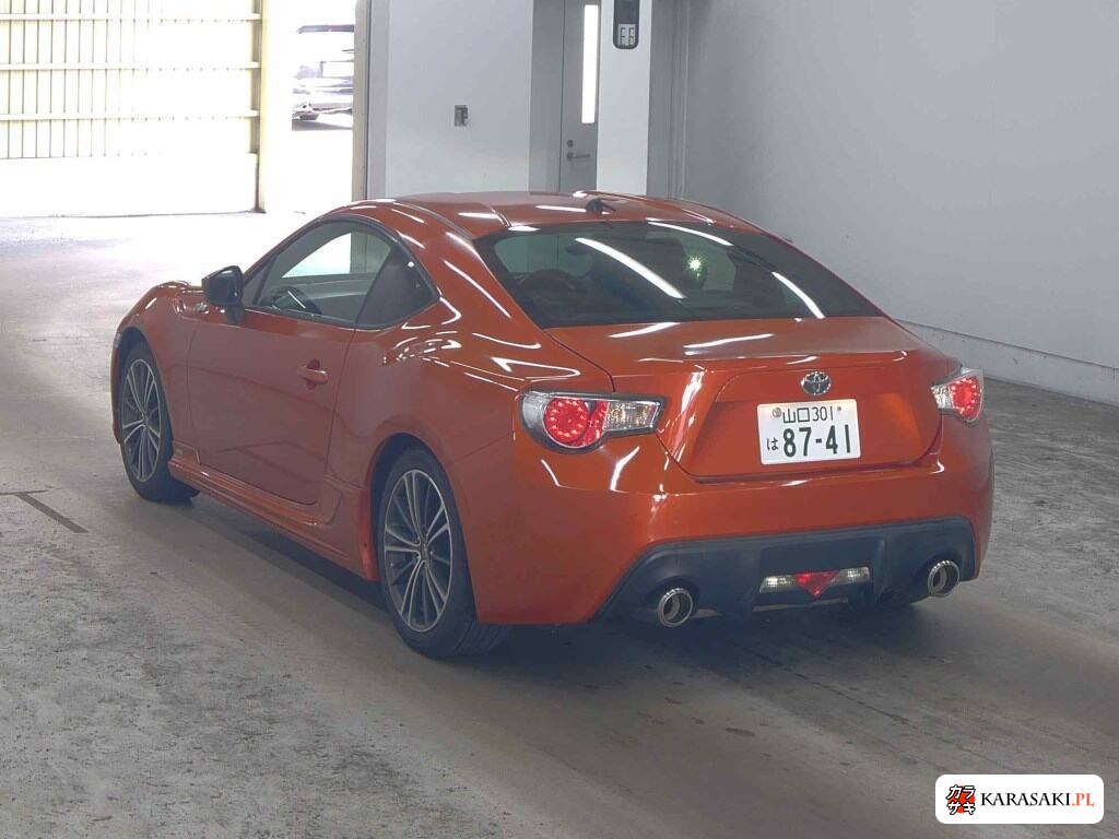 Toyota 86 2012 z aukcji japońskiej