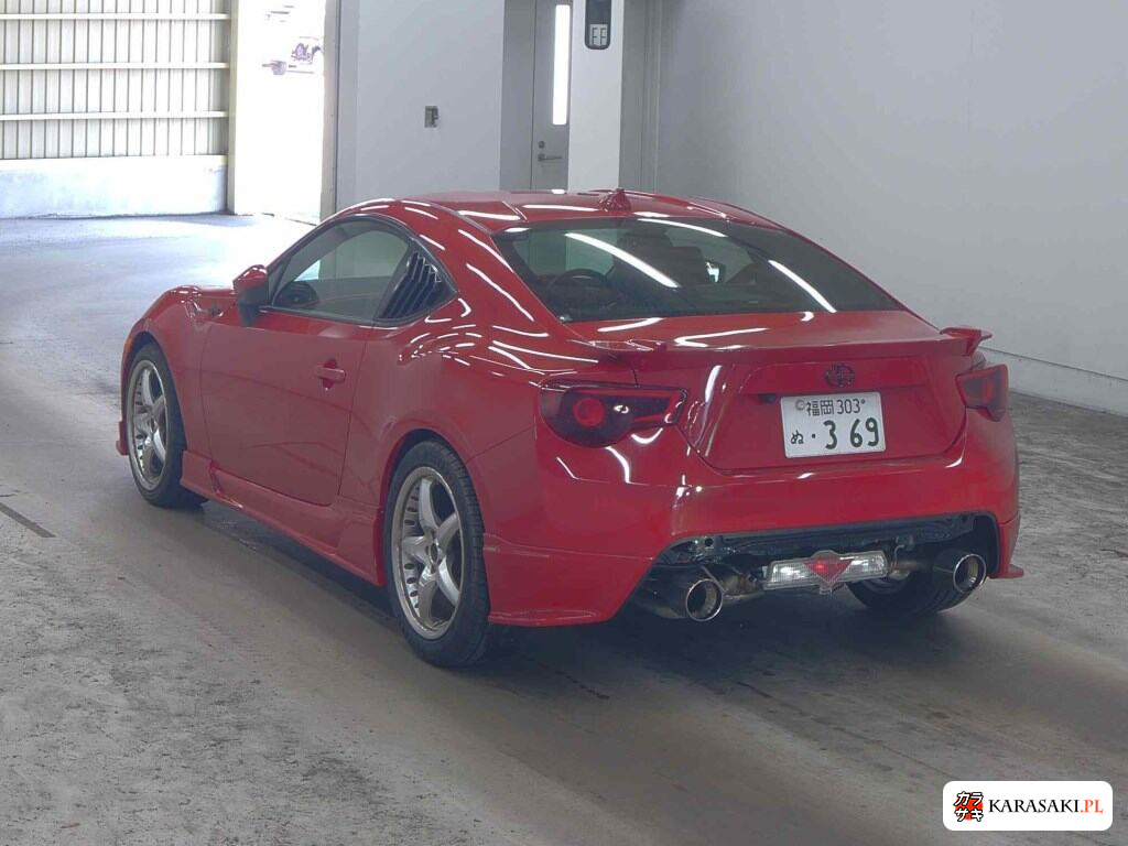 Toyota 86 2012 z aukcji japońskiej