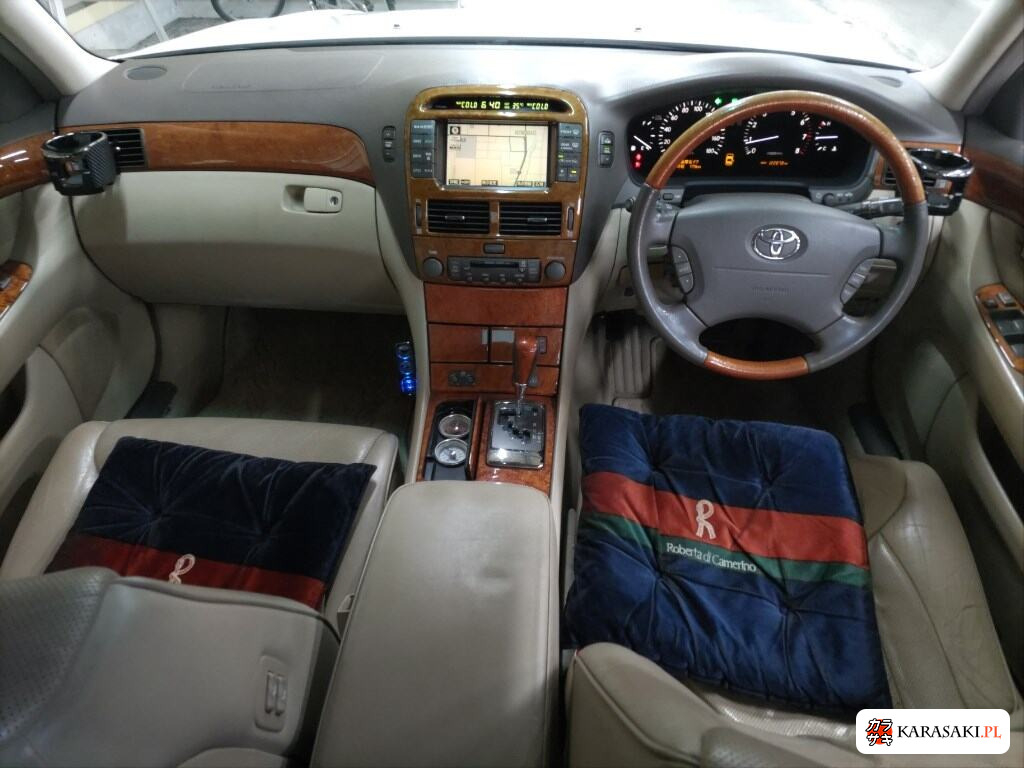 Toyota Celsior 2003 z aukcji japońskiej