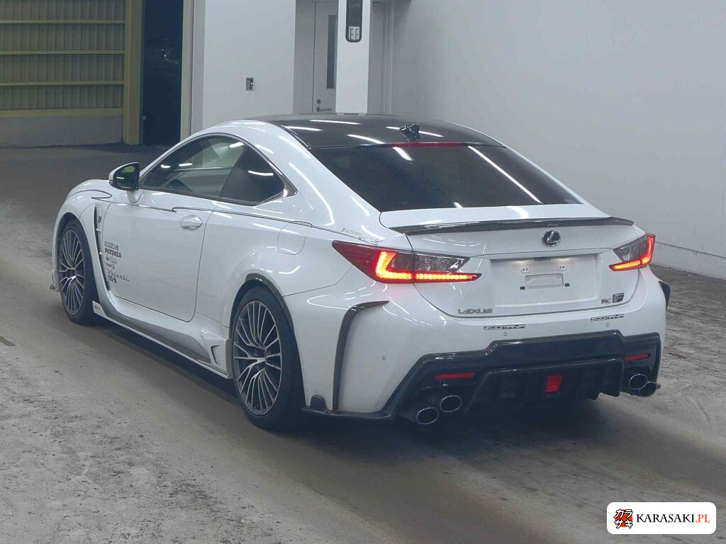 Lexus RC F 2015 z aukcji japońskiej