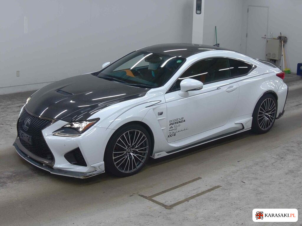 Lexus RC F 2015 z aukcji japońskiej