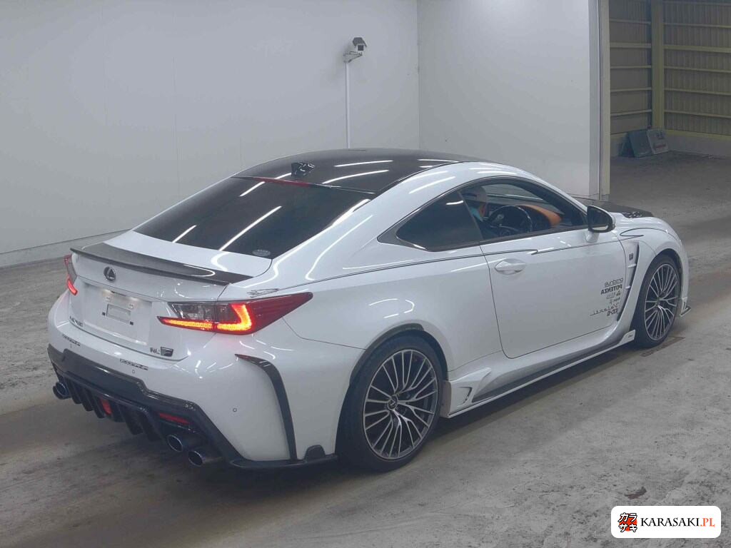 Lexus RC F 2015 z aukcji japońskiej
