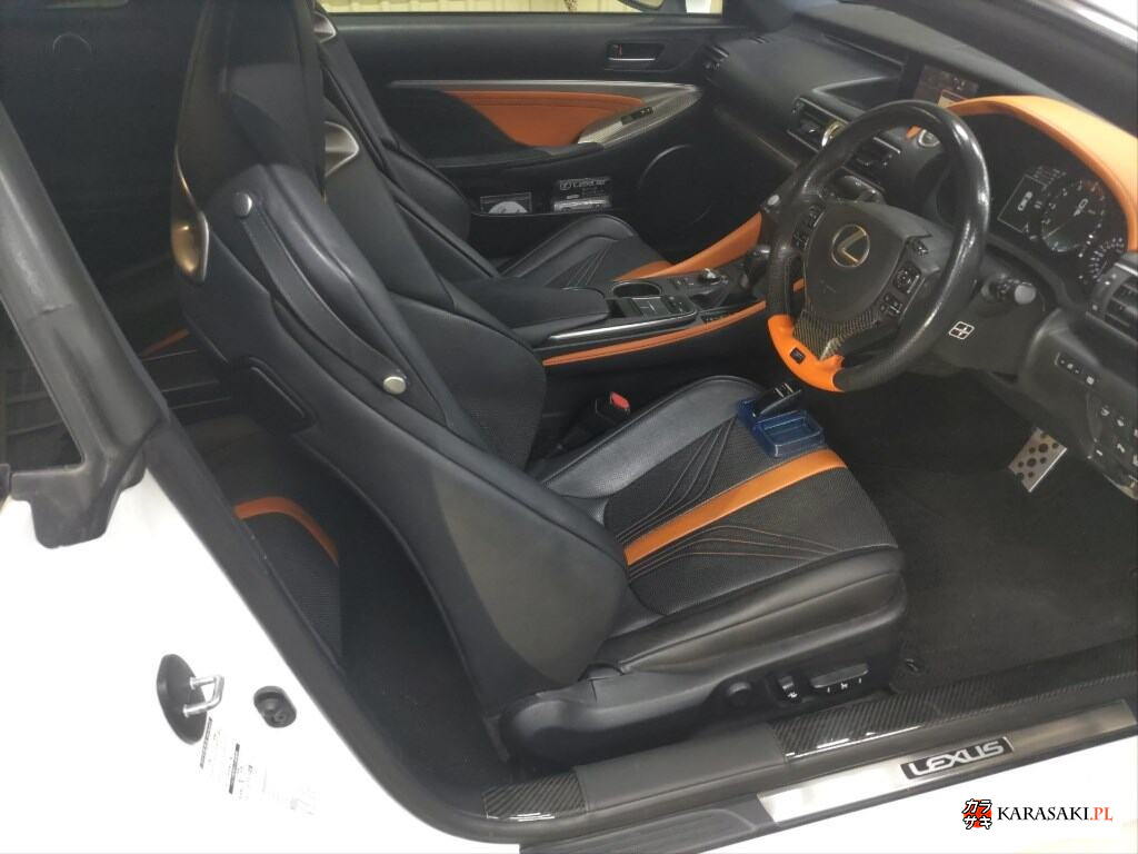 Lexus RC F 2015 z aukcji japońskiej