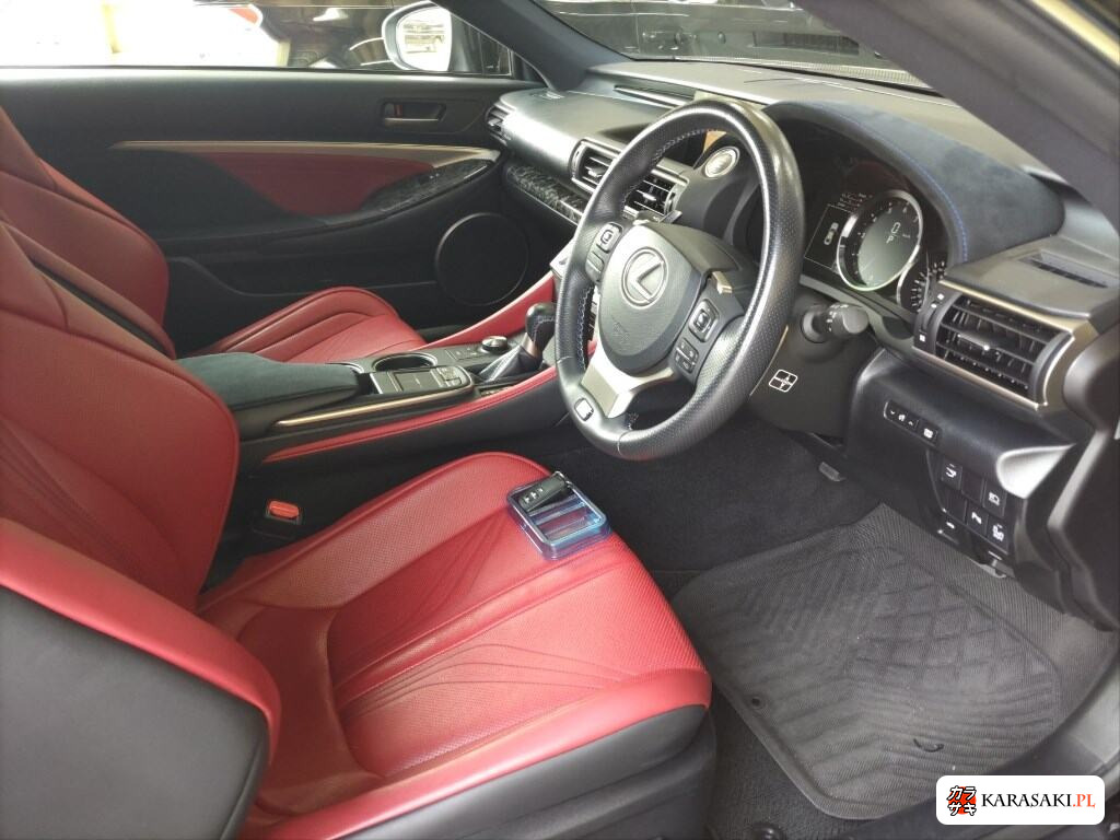 Lexus RC F 2015 z aukcji japońskiej