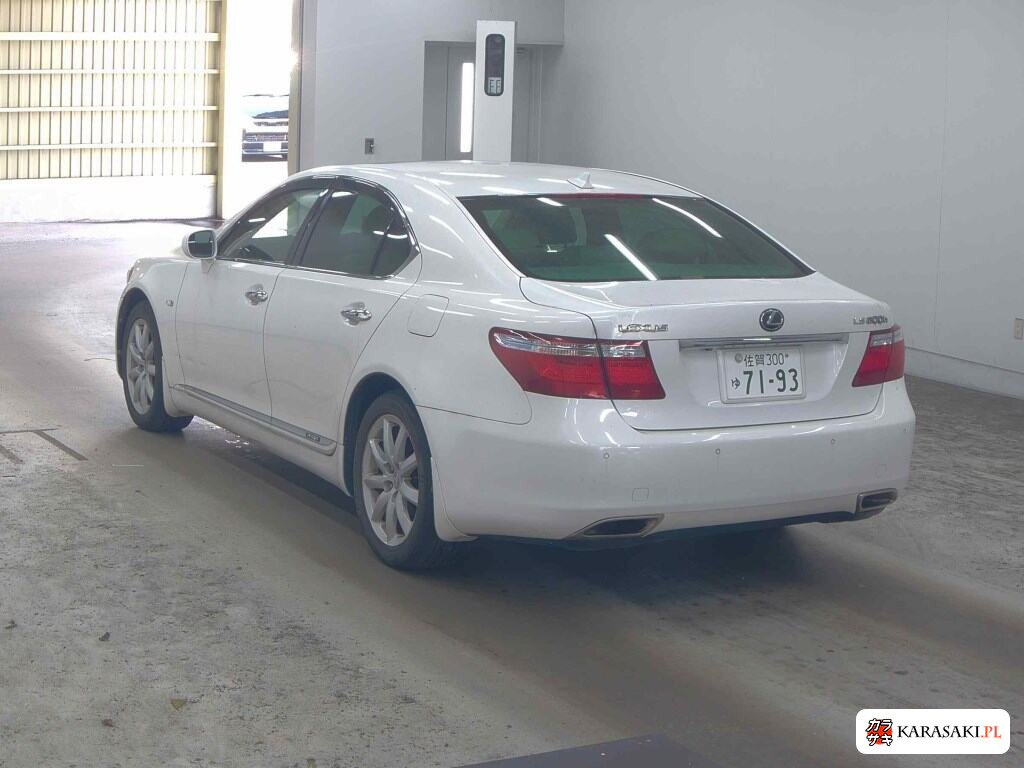 Lexus LS 2007 z aukcji japońskiej