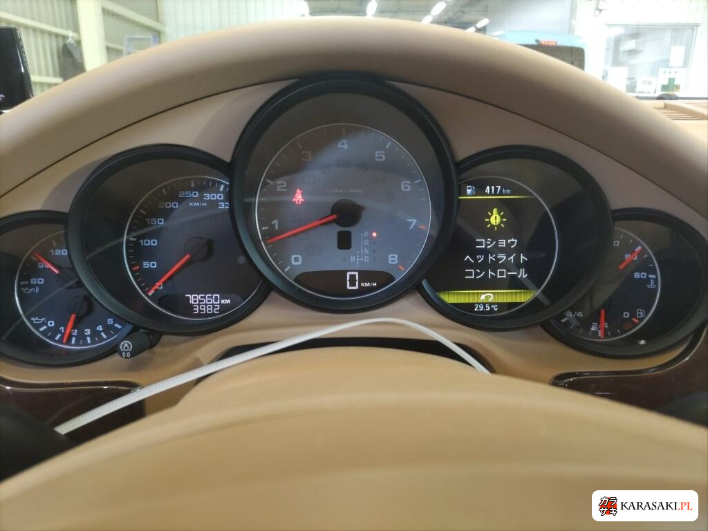 Porsche Panamera 2010 z aukcji japońskiej