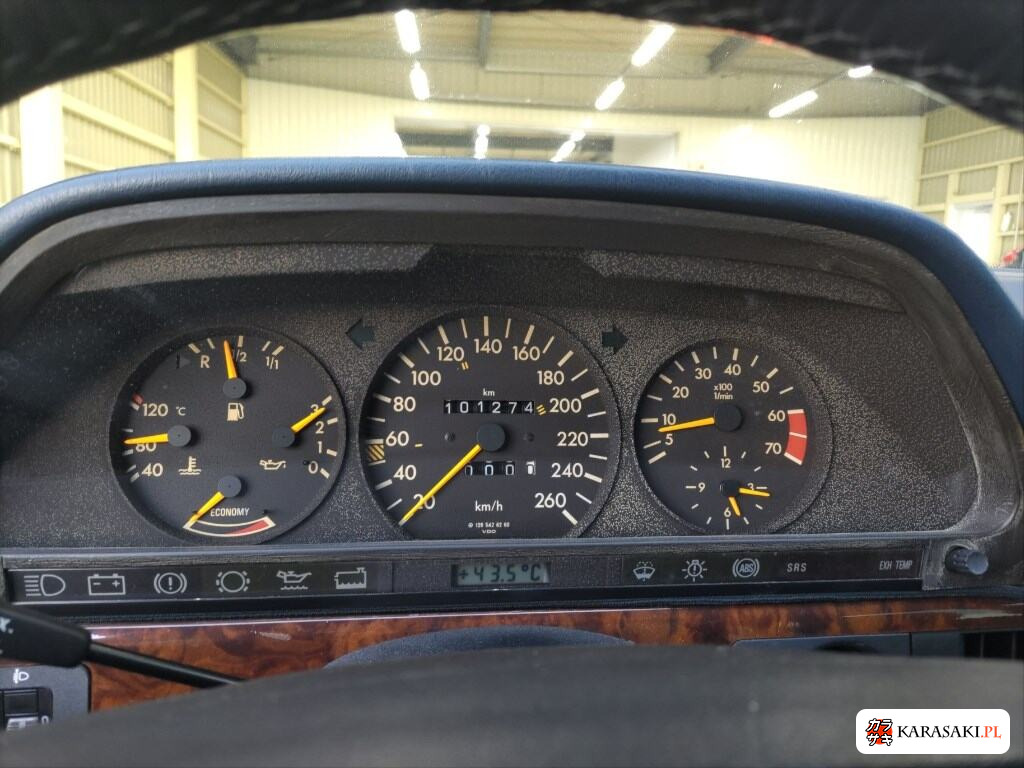Mercedes-Benz S-Class 1990 z aukcji japońskiej