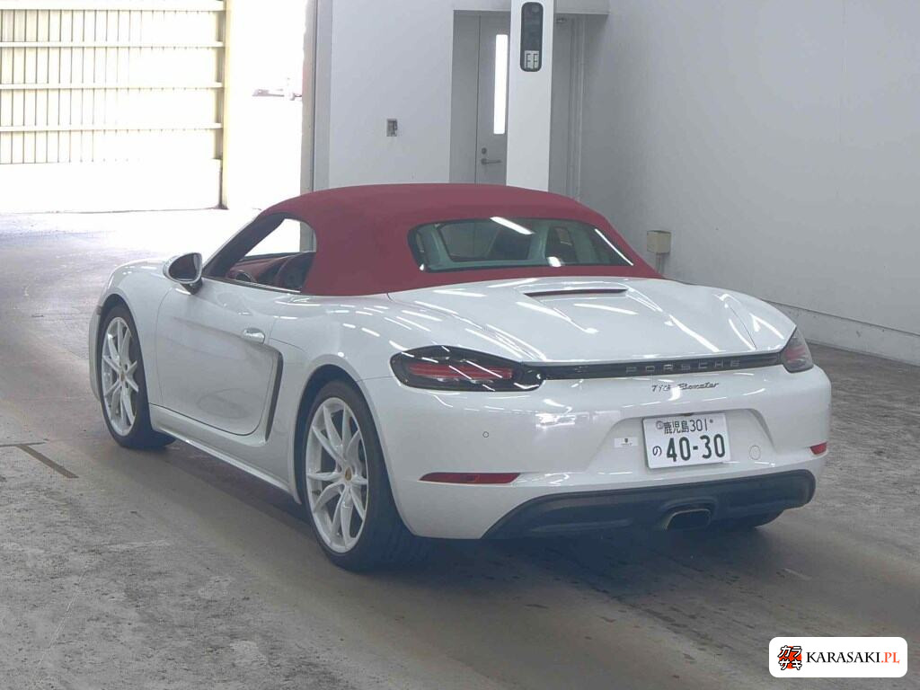 Porsche 718 Boxster 2017 z aukcji japońskiej