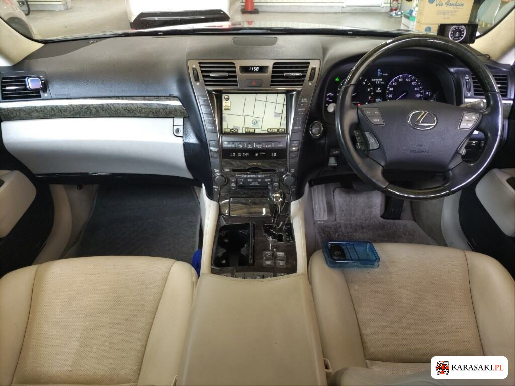 Lexus LS 2008 z aukcji japońskiej