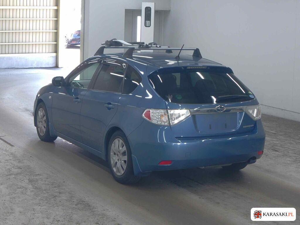 Subaru Impreza 2007 z aukcji japońskiej