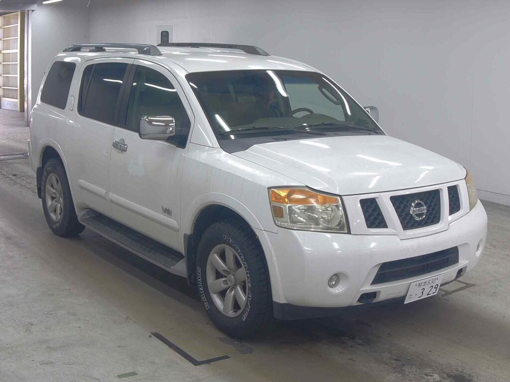 America Nissan Armada 2010 z aukcji japońskiej